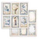 Stamperia Backgrounds Double-Sided Paper Pad 8"x 8" 10/Pkg - Timeless