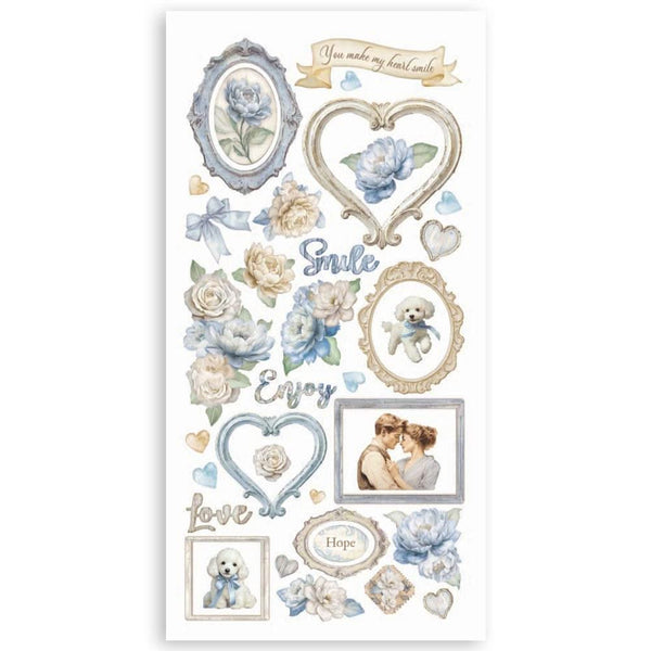 Stamperia Double-Sided Paper Cut-Outs 4/Pkg - Timeless
