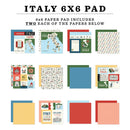 Carta Bella Double-Sided Paper Pad 6"X6" Italy