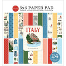Carta Bella Double-Sided Paper Pad 6"X6" Italy