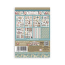 Stamperia A5 Washi Pad 8/Pkg - Venice City of Art