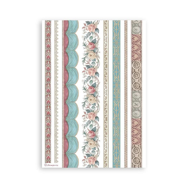 Stamperia A5 Washi Pad 8/Pkg - Venice City of Art