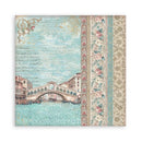 Stamperia Single-Sided Paper Pad 12"x 12" 22/Pkg - Venice City of Art^