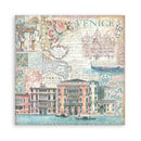 Stamperia Single-Sided Paper Pad 12"x 12" 22/Pkg - Venice City of Art^