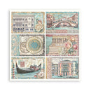 Stamperia Single-Sided Paper Pad 12"x 12" 22/Pkg - Venice City of Art^