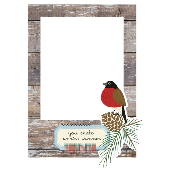 Simple Stories Chipboard Frames Simple Vintage Flannel Season