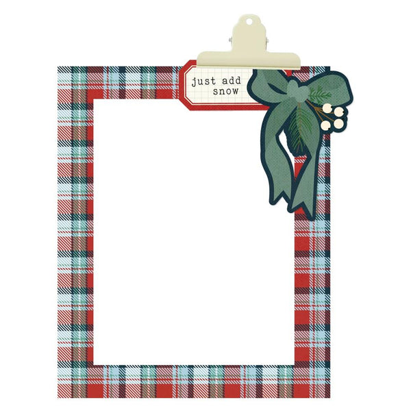 Simple Stories Chipboard Frames Simple Vintage Flannel Season