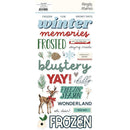 Simple Stories Foam Stickers Simple Vintage Flannel Season