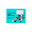Liene Amber M100/M200 4"x 6" Photo Paper 80 Sheets & 2 Ink Cartridges