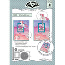 Karen Burniston craft die set packaging with unicorn design on a white background