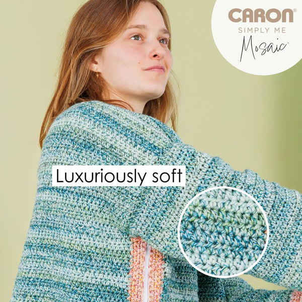 Caron Simply Me Yarn Mosaic - Overcast