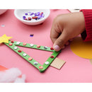 Colorbok Kids Christmas Holiday Ornament Kit Popsicle Stick