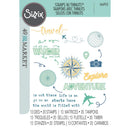 Sizzix Thinlits Die & A5 Stamp Set By 49 And Market Wanderlust Explorer