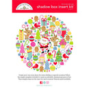 Doodlebug Design Shadow Box Insert Kit Oh What Fun