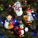 Bucilla Felt Ornaments Applique Kit Set Of 4 Polar Pal Parade