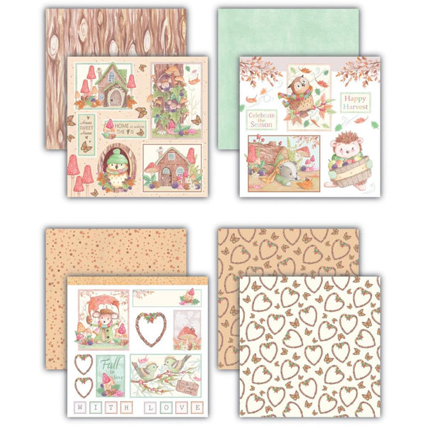 Craft Consortium Double-Sided Paper Pad 8"X8" 36/Pkg Tales From Oak Wood
