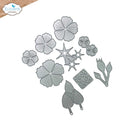 Elizabeth Craft Metal Die Rose