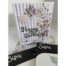 Sizzix Thinlits Die & A5 Stamp Set By 49 And Market Birthday Wishes