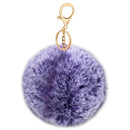 Pepperell Braiding Faux Fur Zipper Poms Purple Frosted