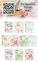Aall & Create A6 Design Paper 10 Pack - Vivid Vortex*