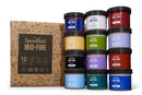 Speedball Mid-Fire Glaze Sampler - 118ml - 12 Pack