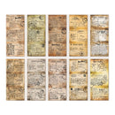 Poppy Crafts Vintage Text Scrap Paper Pack - Post Cards