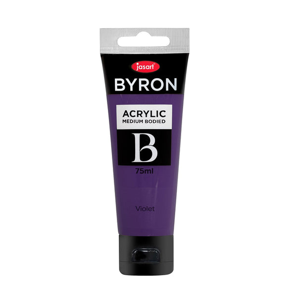 Jasart Byron Acrylic Paint 75ml - Violet