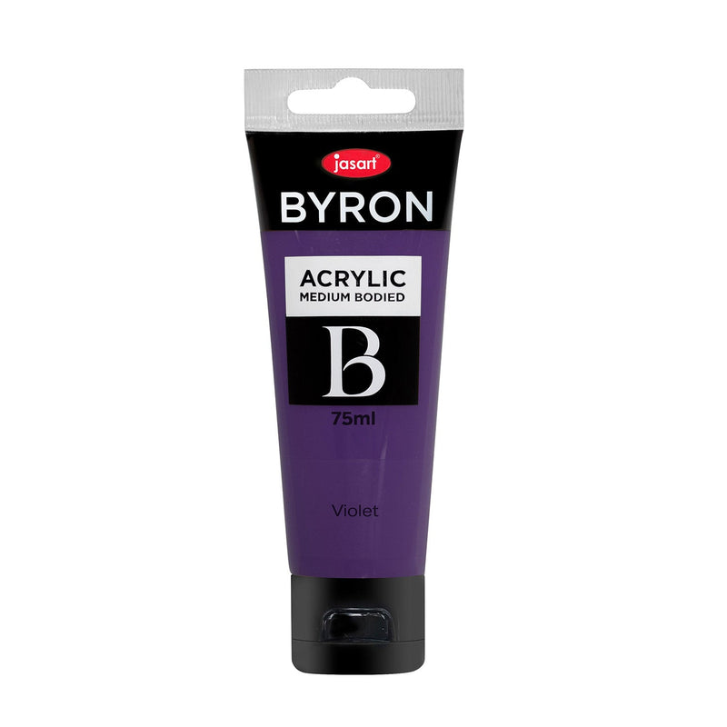 Jasart Byron Acrylic Paint 75ml - Violet