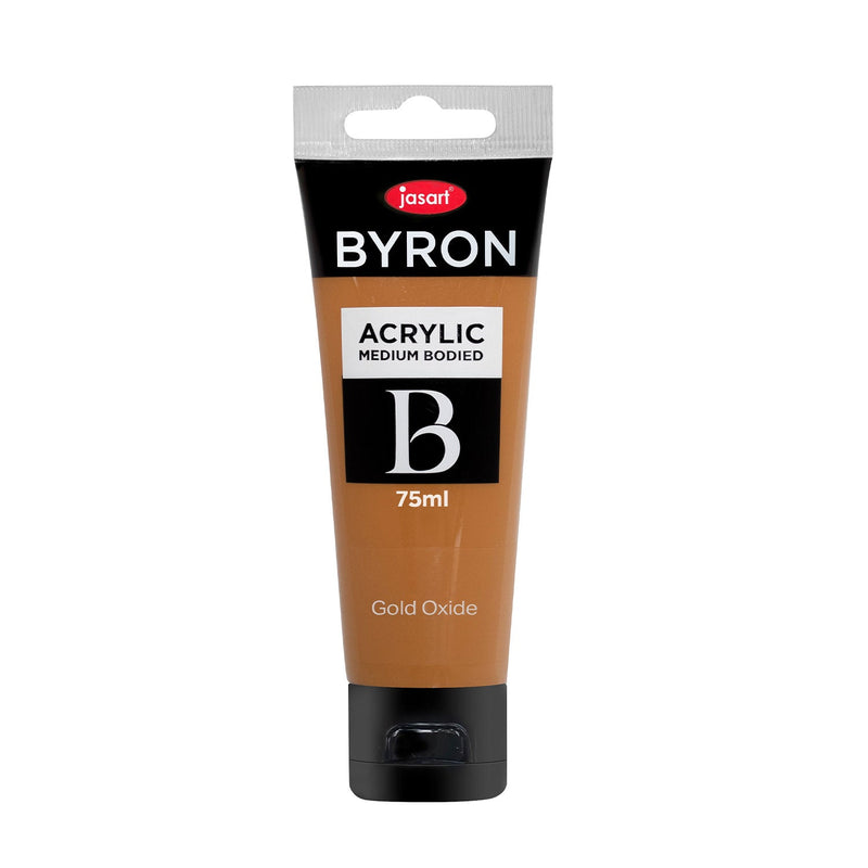 Jasart Byron Acrylic Paint 75ml - Gold Oxide*