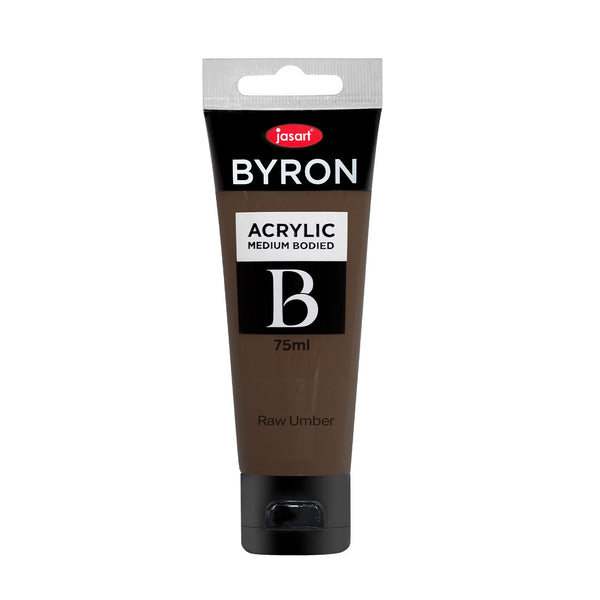 Jasart Byron Acrylic Paint 75ml - Raw Umber*