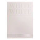 Fabriano Coloured Paper Pad A4 - White 20 Sheets