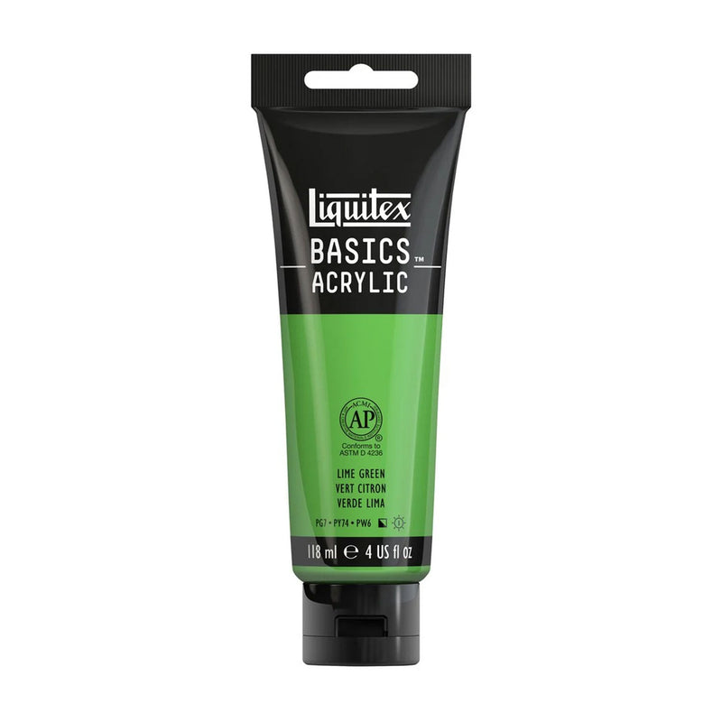 Liquitex Basics Acrylic Paint 118ml - Lime Green