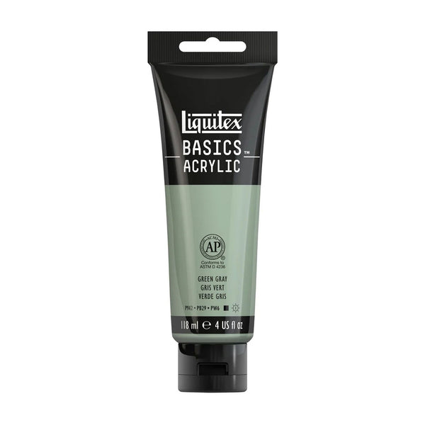 Liquitex Basics Acrylic Paint 118ml - Green Grey