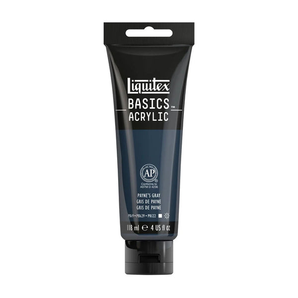 Liquitex Basics Acrylic Paint 118ml - Payne's Grey