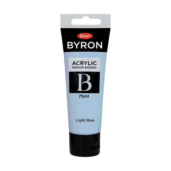 Jasart Byron Acrylic Paint 75ml - Light Blue