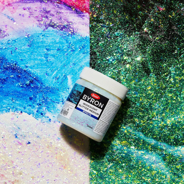 Jasart Byron Iridescent Glitter Medium 250ml*