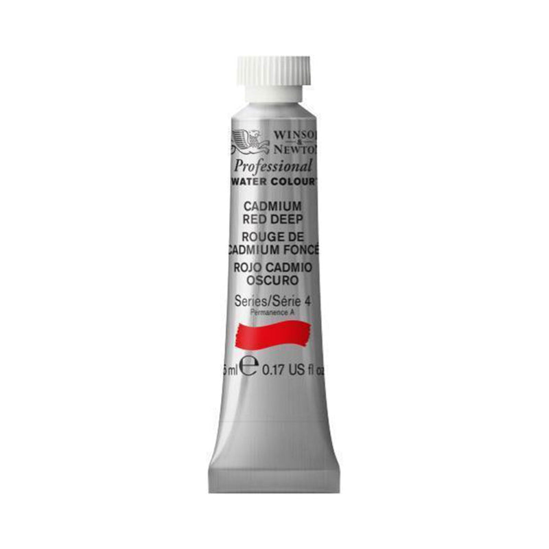 Winsor & Newton Professional Watercolour 5ml - S4 - Cadmium Red Deep