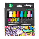 Kent Urban Acrylic Paint Markers 8 Pack - Classic