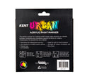 Kent Urban Acrylic Paint Markers 8 Pack - Metallic