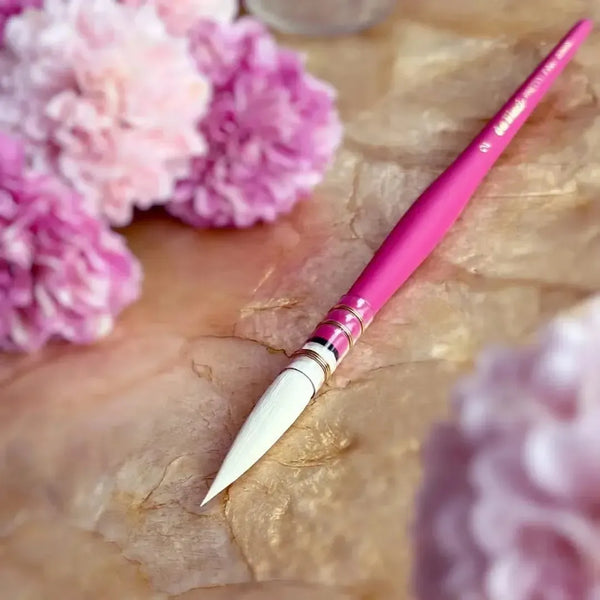 Da Vinci Pretty Pink Watercolour Wash Brush - Series 494 - Size 2