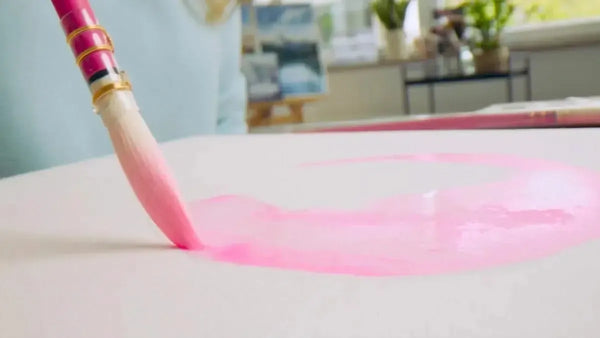 Da Vinci Pretty Pink Watercolour Wash Brush - Series 494 - Size 2
