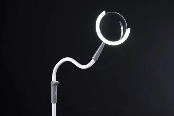 Daylight Magnificent Pro Desk/Floor 3-in-1 Magnifying Lamp