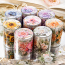 Poppy Crafts Flower Sticker Roll - Peach Peony