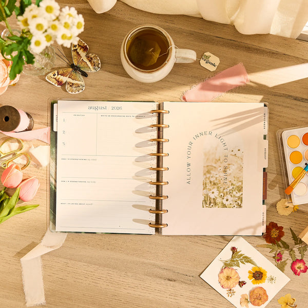 My & My Big Ideas 26–2027 Modern Nature Customizable Wellness Planner Classic Wellness Layout - 12 Months