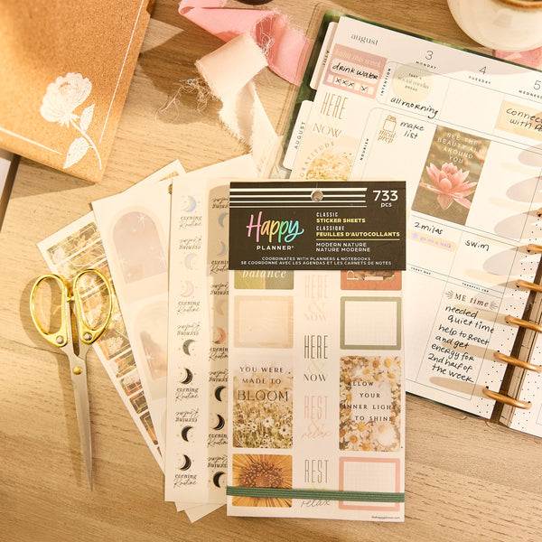 Me & My Big Ideas Happy Planner Modern Nature Value Pack Stickers