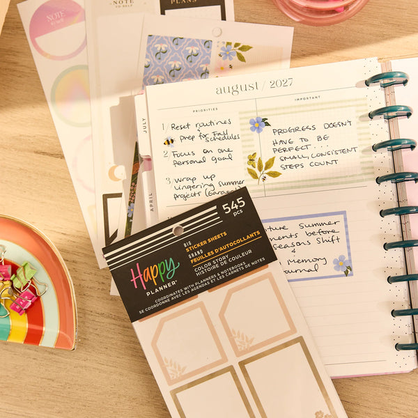 Me & My Big Ideas - Color Story Value Pack Stickers - Big