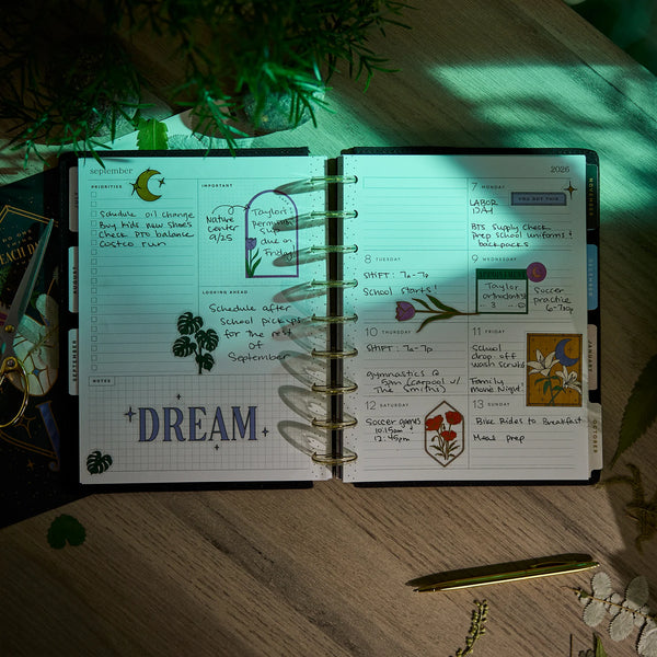 Me & My Big Ideas - 2026–2027 SPECIALTY Tinted Mosaic Customizable Planner Classic Dashboard Layout - 12 Months