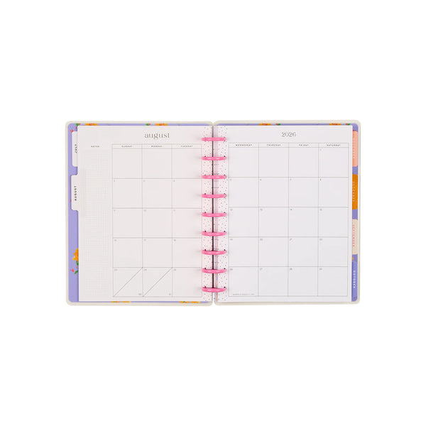 Me & My Big Ideas - 2026–2027 French Papers Customizable Faith Planner Classic Faith Layout - 12 Months