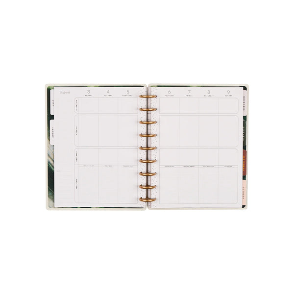 My & My Big Ideas 26–2027 Modern Nature Customizable Wellness Planner Classic Wellness Layout - 12 Months