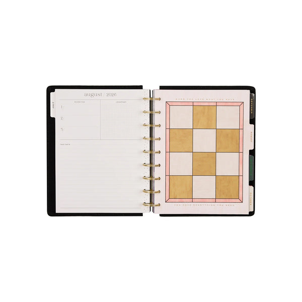 Me & My Big Ideas - 2026–2027 SPECIALTY Tinted Mosaic Customizable Planner Classic Dashboard Layout - 12 Months